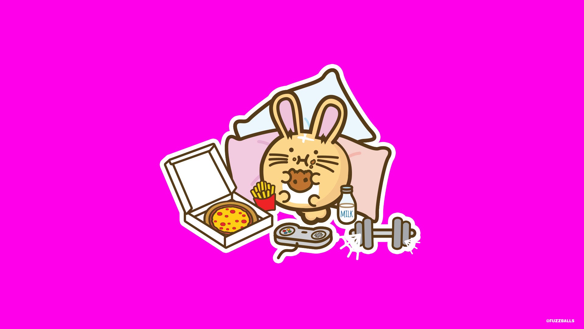 Ollie Desktop Wallpaper – Fuzzballs