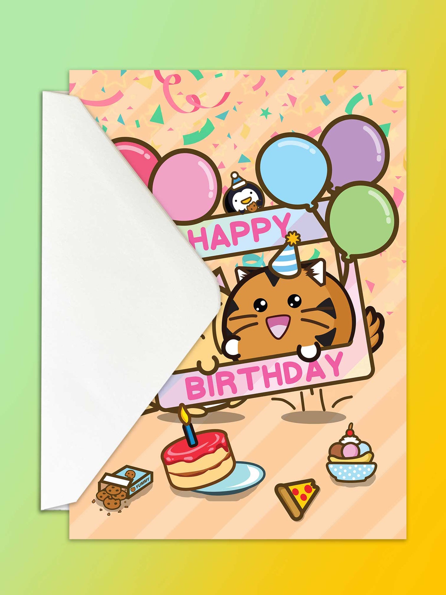 Happy Birthday Photo Op Party Card