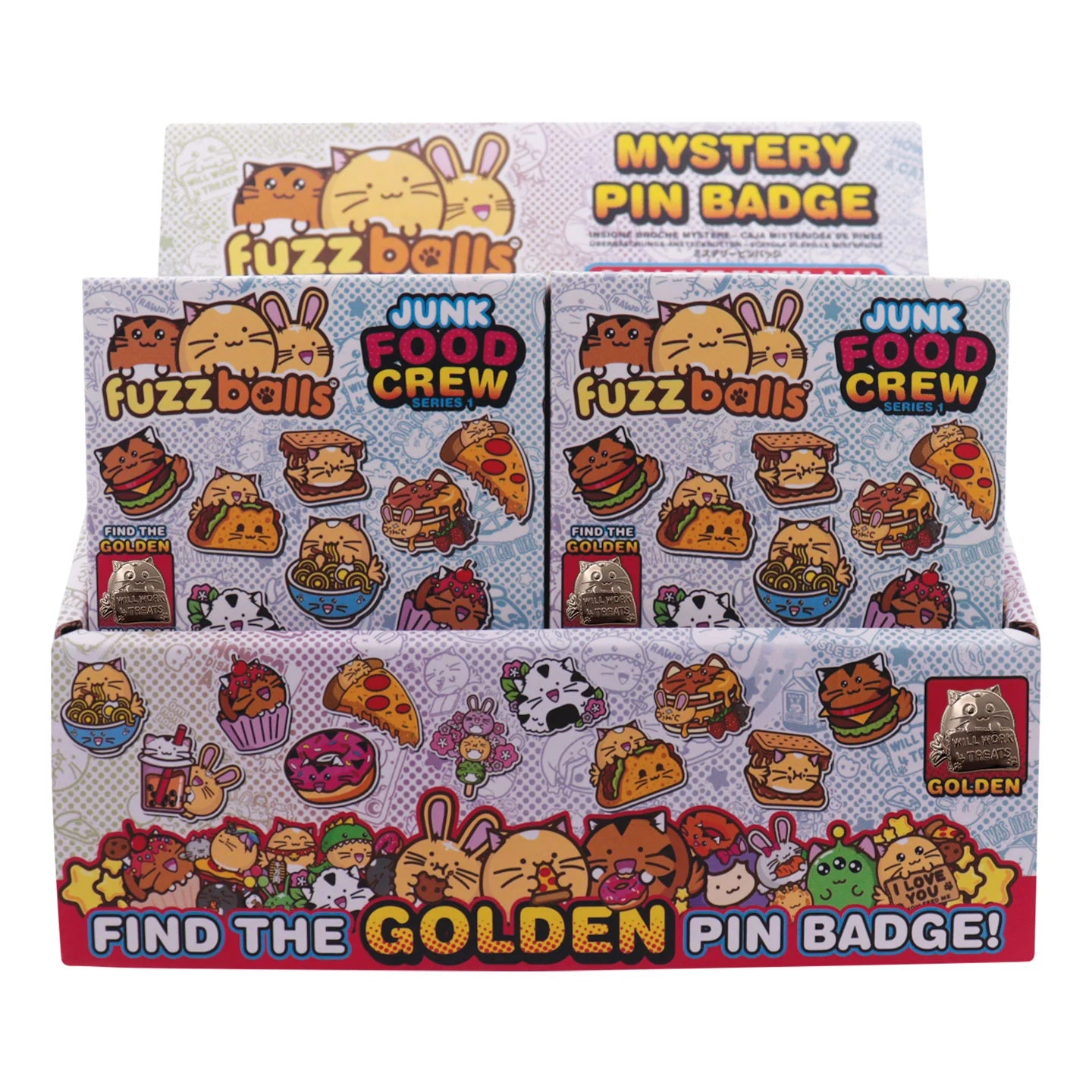 Junk Food Crew Mystery Enamel Pins
