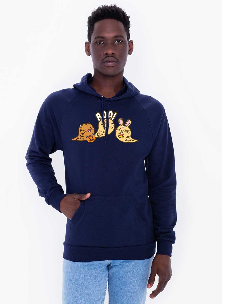 Boo Ghosts Halloween Hoodie & Sweatshirt