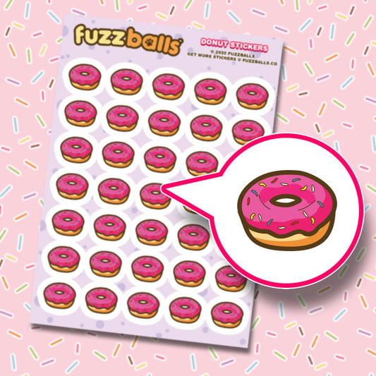 Donut Sticker Sheet