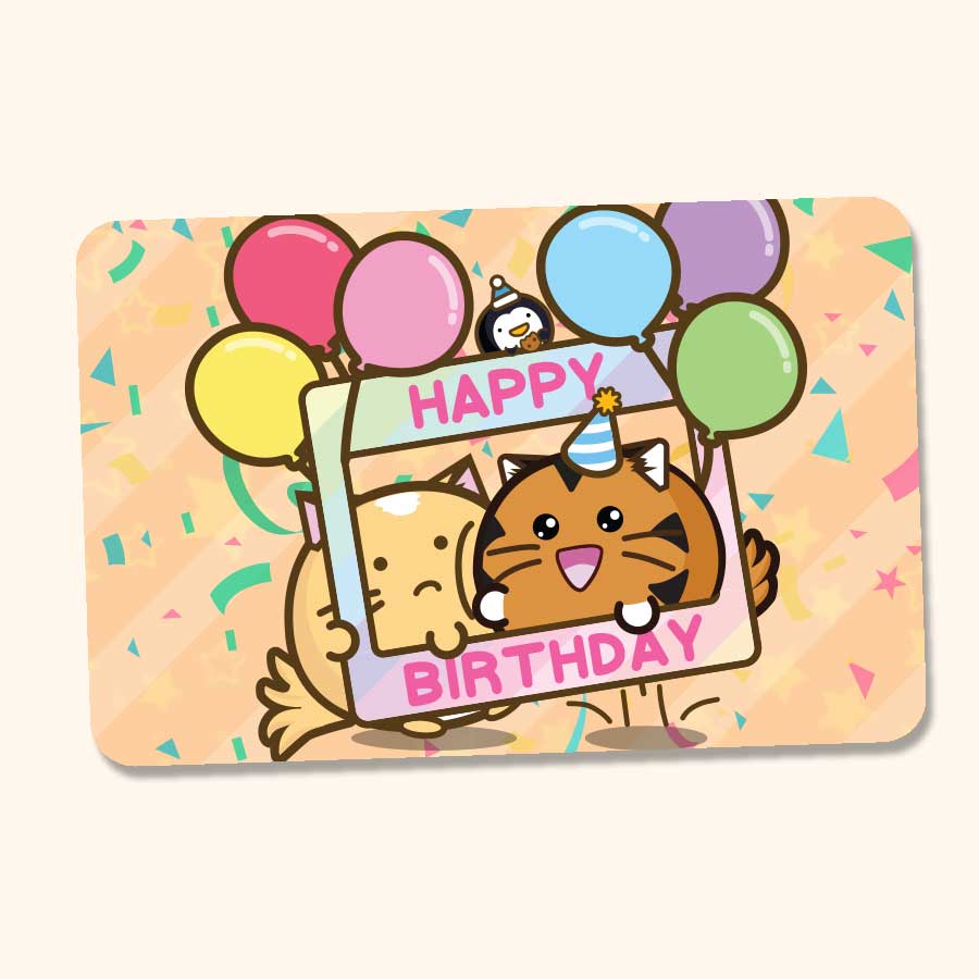 Gift Card - Happy Birthday!