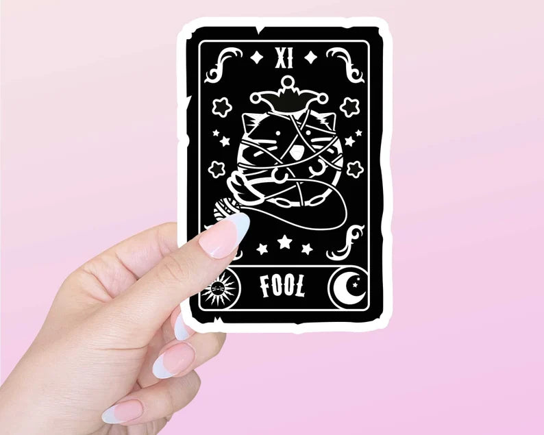 tarot card sticker pack | Sticker