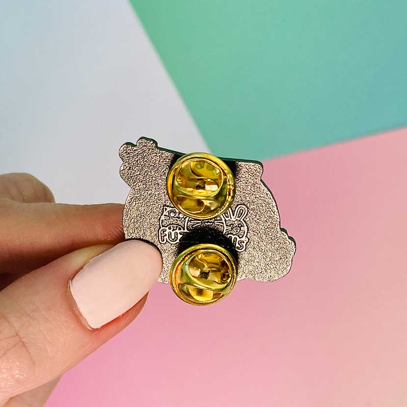 Timmy holding heart Enamel Pin