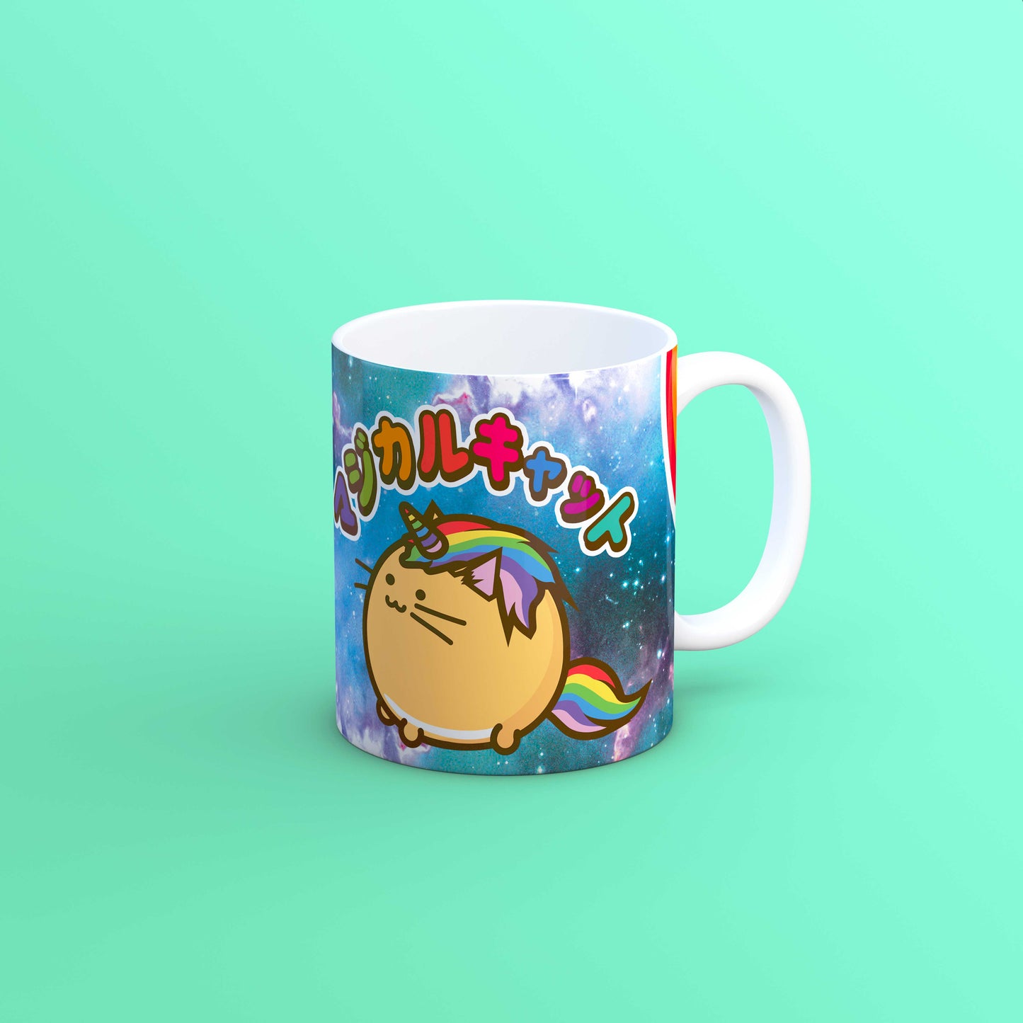Meowgical Unicorn Cat Japanese Mug