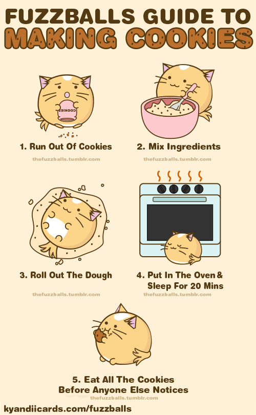 Fuzzballs guide to making cookies