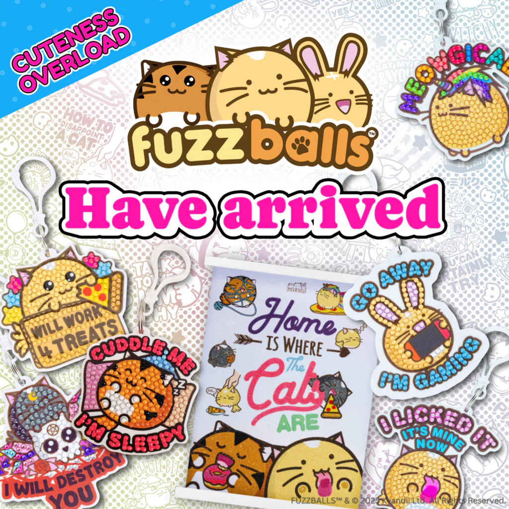 Craft Buddy X Fuzzballs bag charms launched!