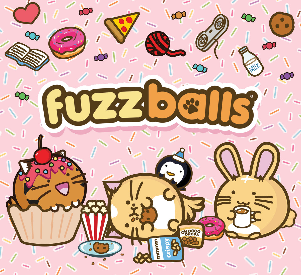 Fuzzball Sweets Rocket Licensing now represent Fuzzballs
