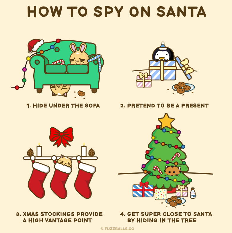 How to spy on santa