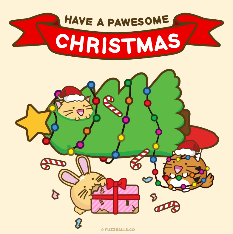 Have a pawesome christmas