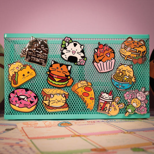 Junk Food Crew Mystery Enamel Pins