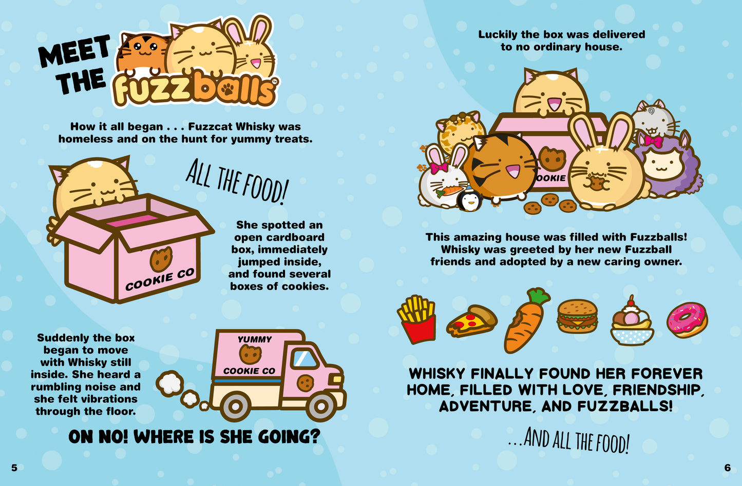 Fuzzballs Guide to a Super Cute Life Activity Book