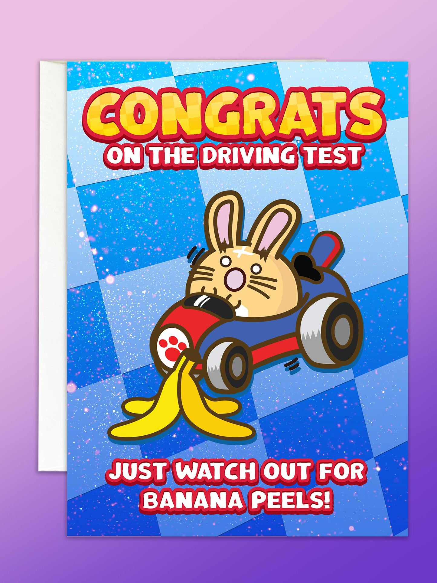 Congrats On The Drivers Test Video Game Card