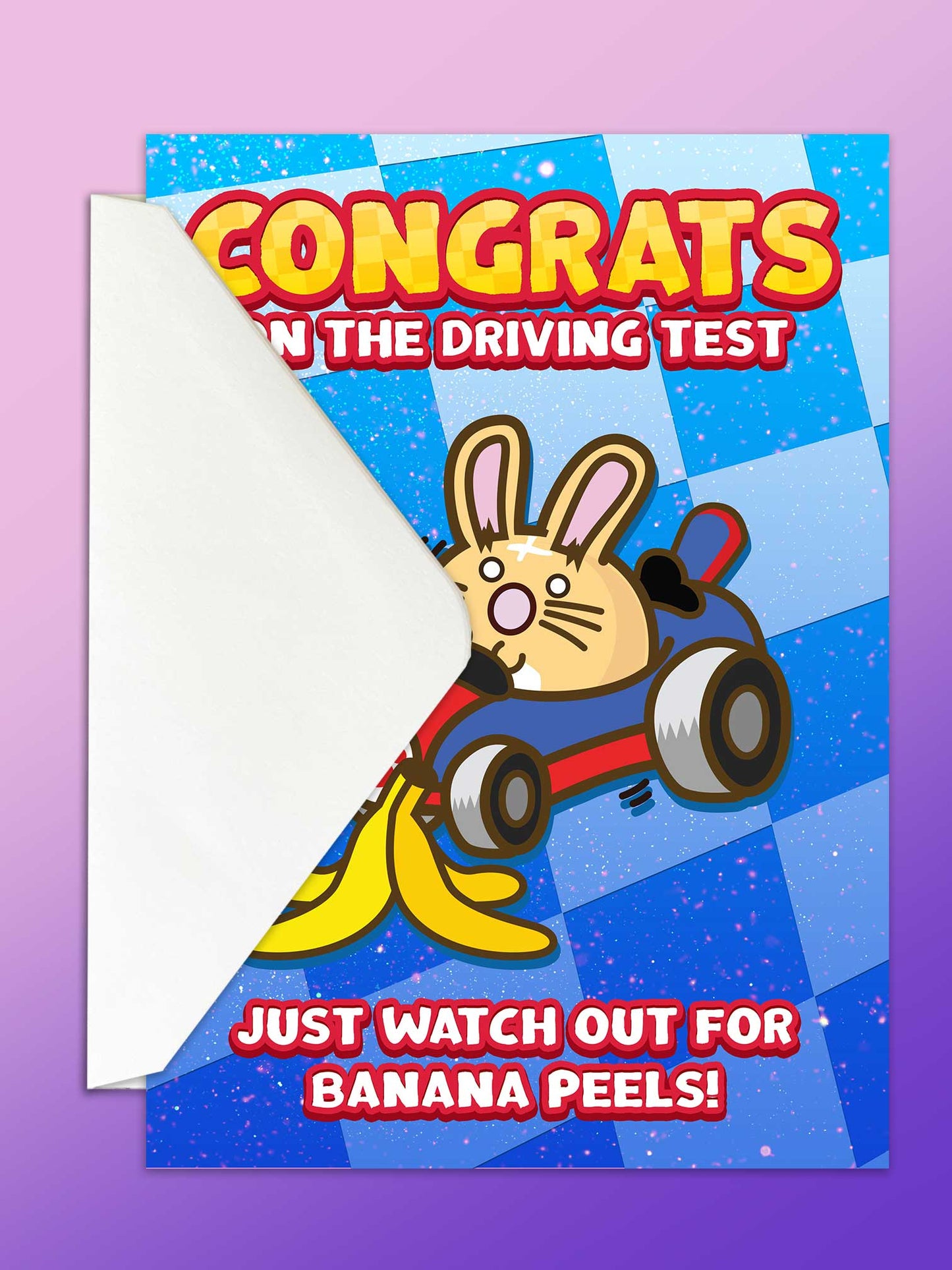 Congrats On The Drivers Test Video Game Card