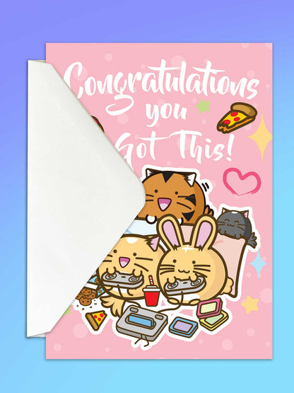 Congratulations You Got This! Card