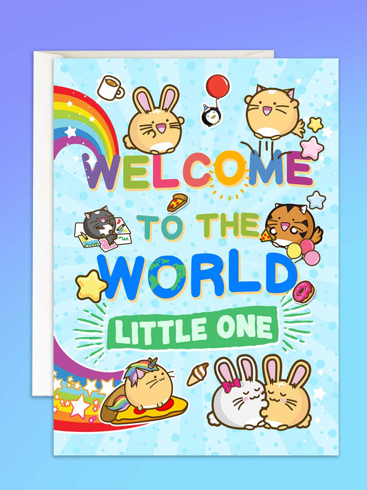 Welcome To The World Little One Card