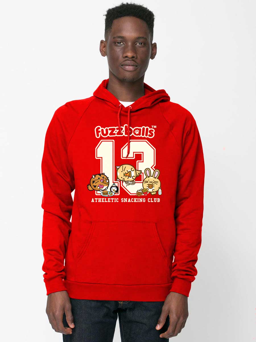 Fuzzballs Athletic Snacking Club Hoodie & Sweatshirt