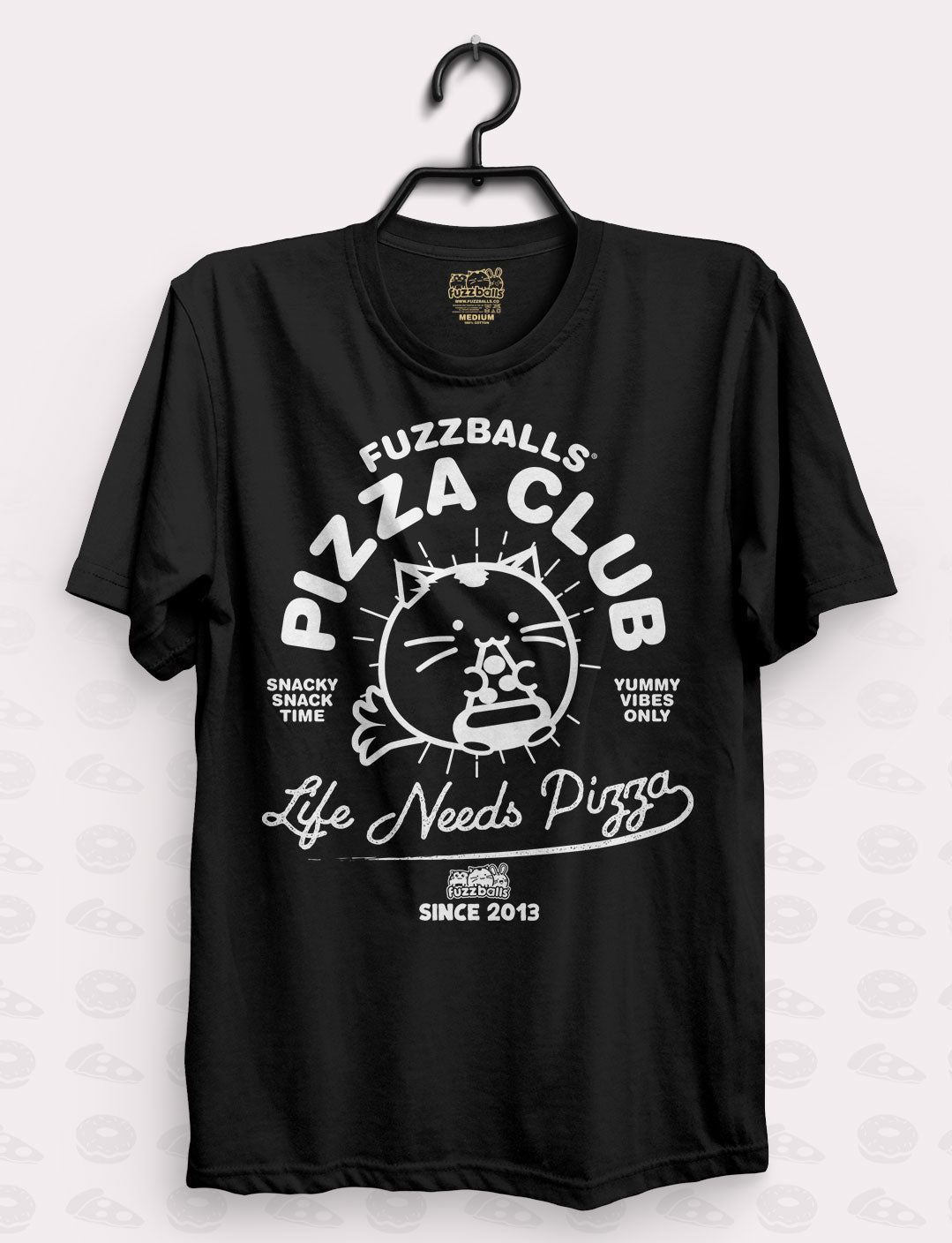 Fuzzballs Pizza Club T-Shirt