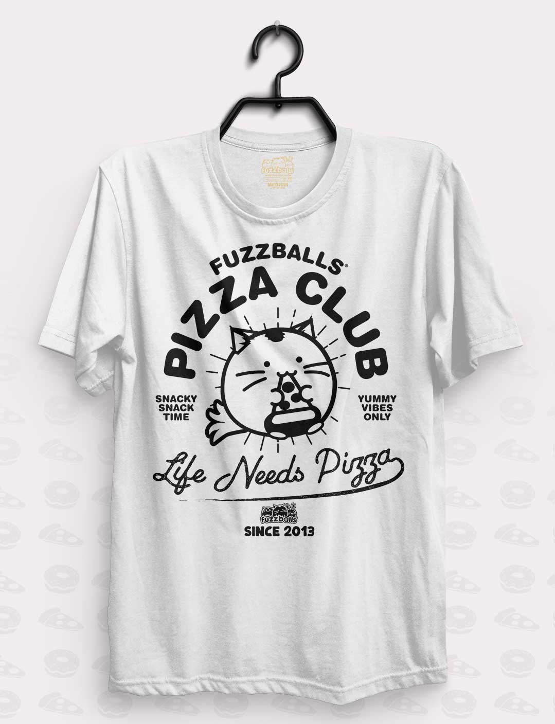 Fuzzballs Pizza Club T-Shirt