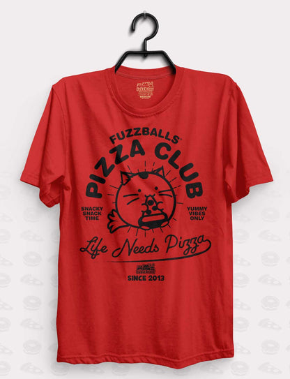 Fuzzballs Pizza Club T-Shirt