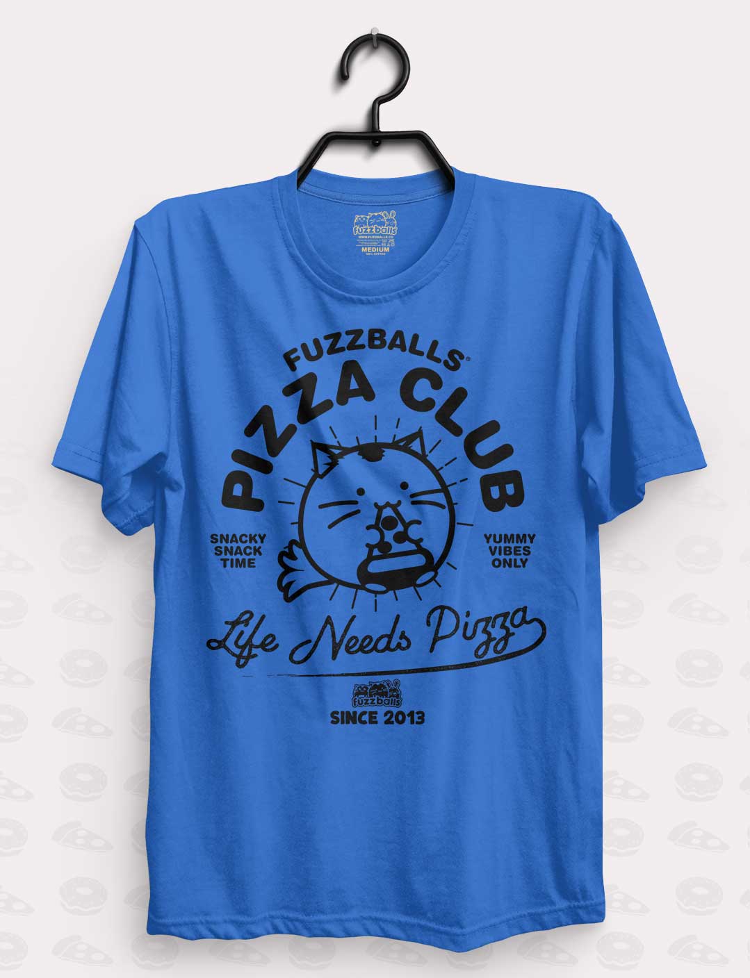 Fuzzballs Pizza Club T-Shirt