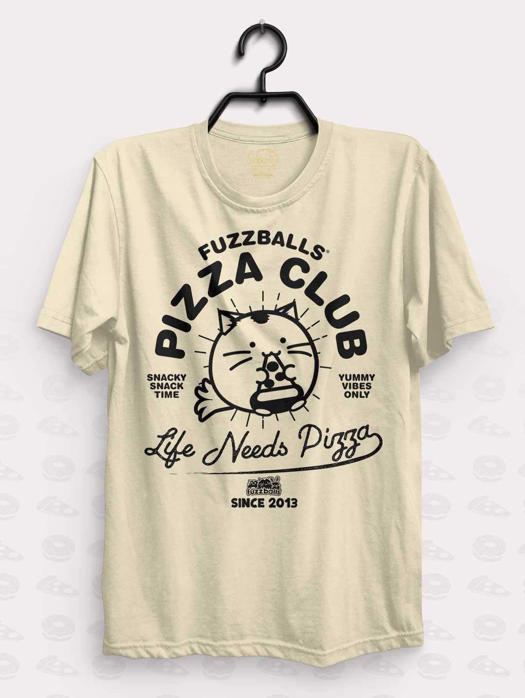 Fuzzballs Pizza Club T-Shirt