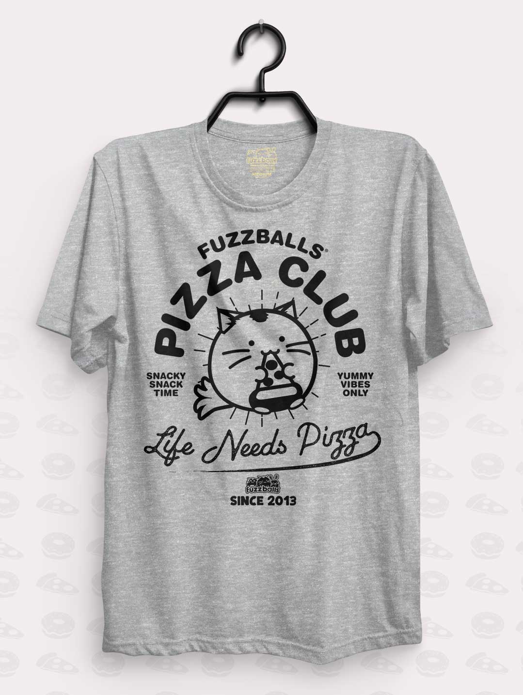 Fuzzballs Pizza Club T-Shirt