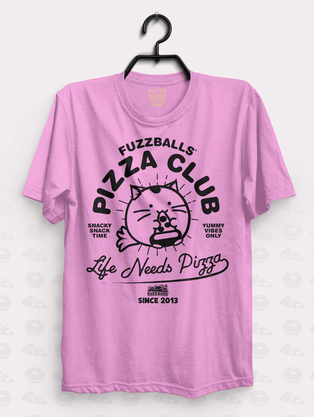 Fuzzballs Pizza Club T-Shirt