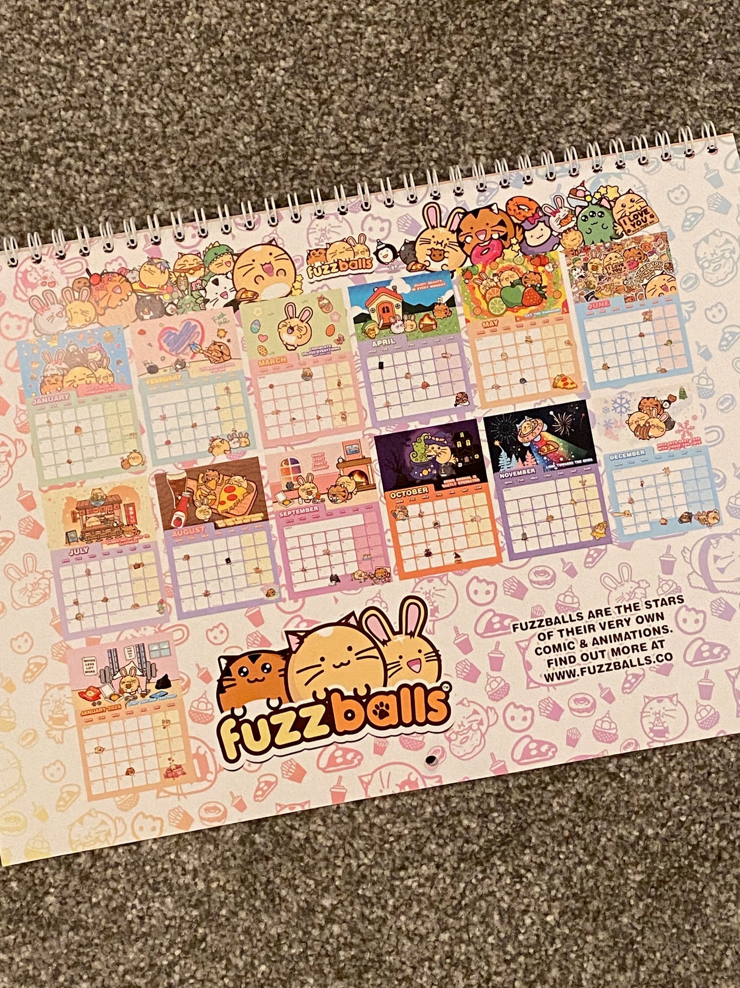 Fuzzballs 2024 Calendar
