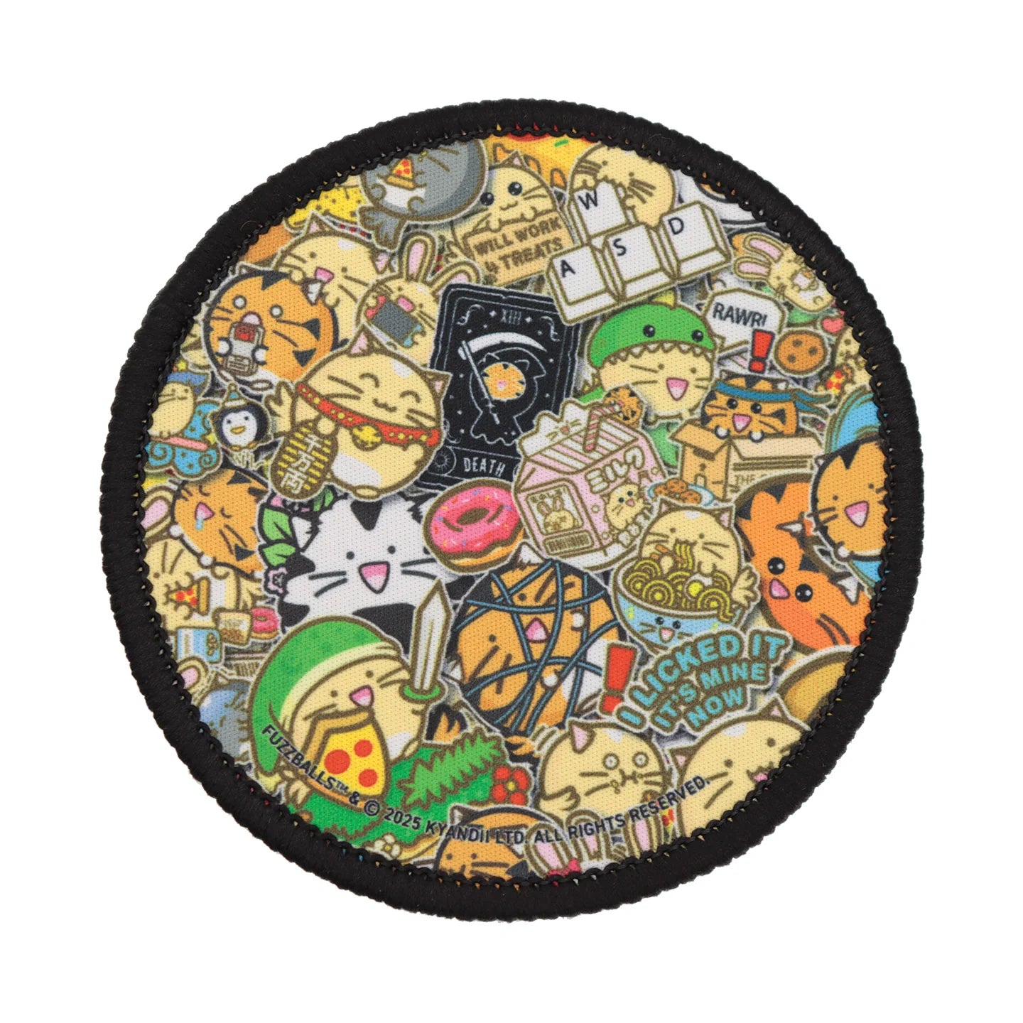 Fuzzballs XL Desk Pad and Coaster Set