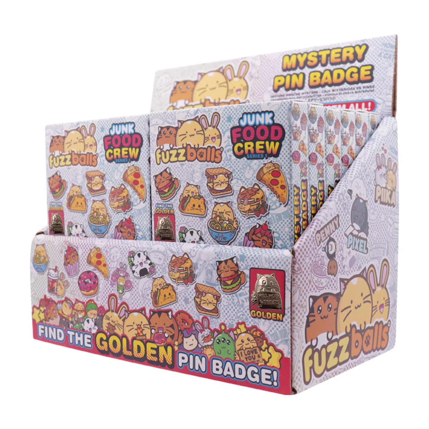 Junk Food Crew Mystery Enamel Pins