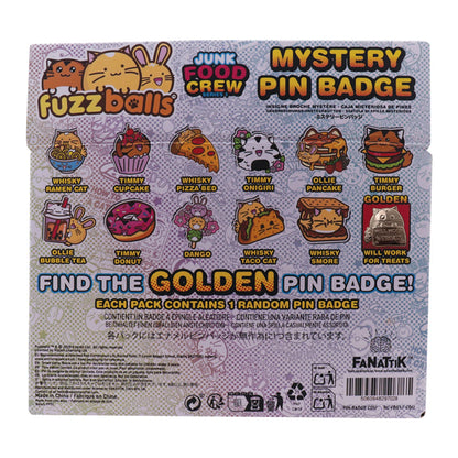 Junk Food Crew Mystery Enamel Pins