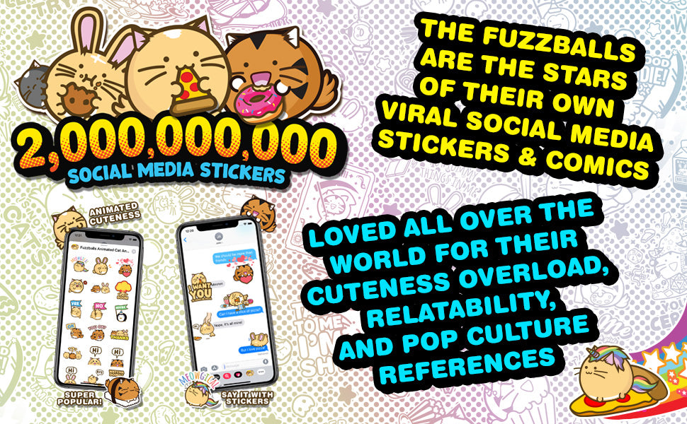 Fuzzballs Super Cuteness Overload Colouring Book