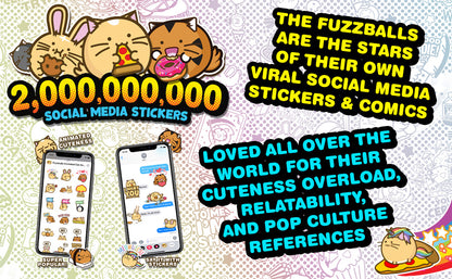 Fuzzballs Super Cuteness Overload Colouring Book