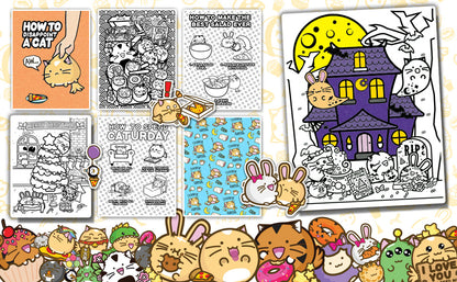 Fuzzballs Super Cuteness Overload Colouring Book