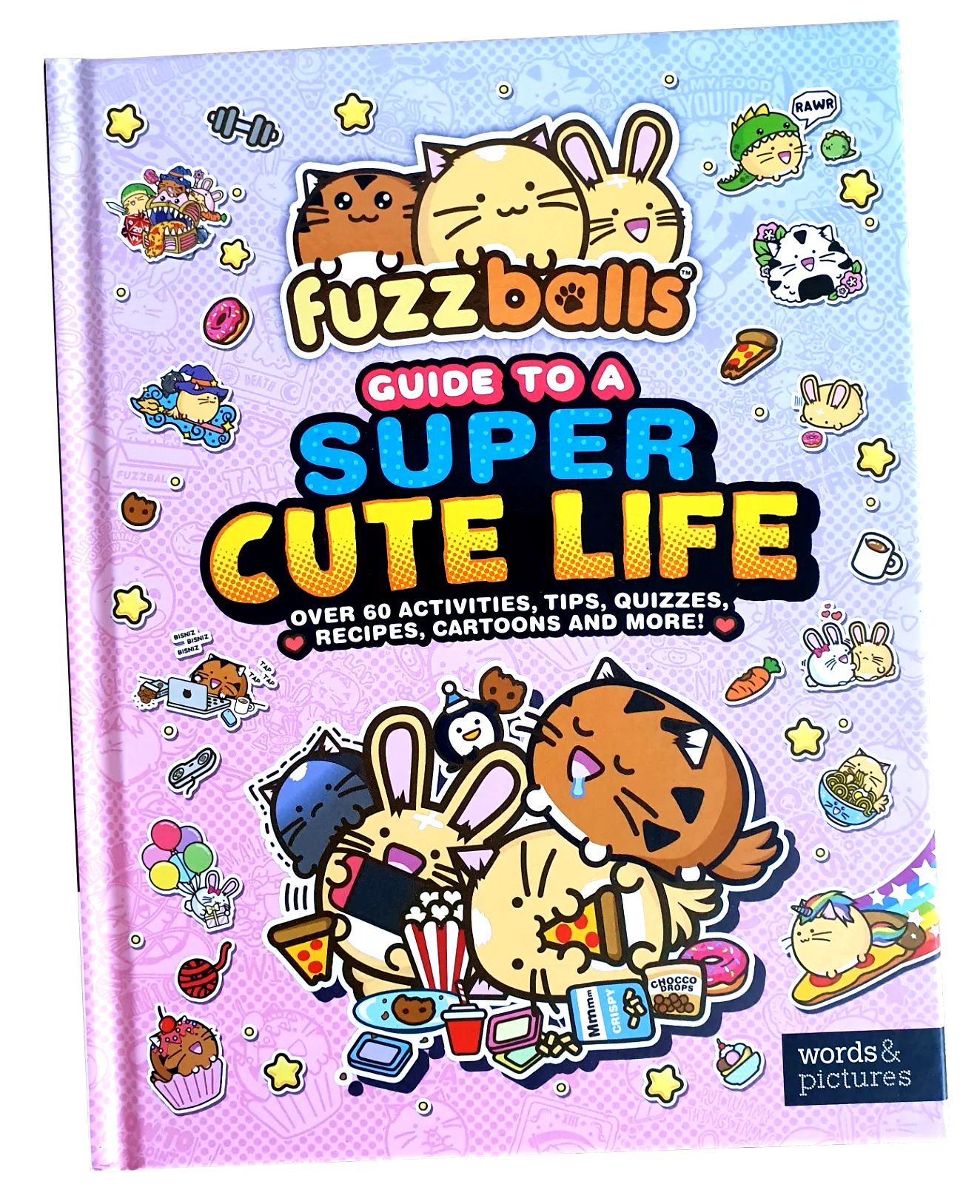 Fuzzballs Guide to a Super Cute Life Activity Book