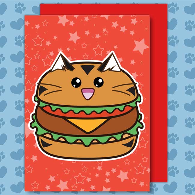 Tiger burger Card