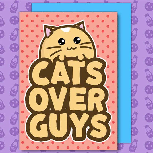 Cats over guys Card