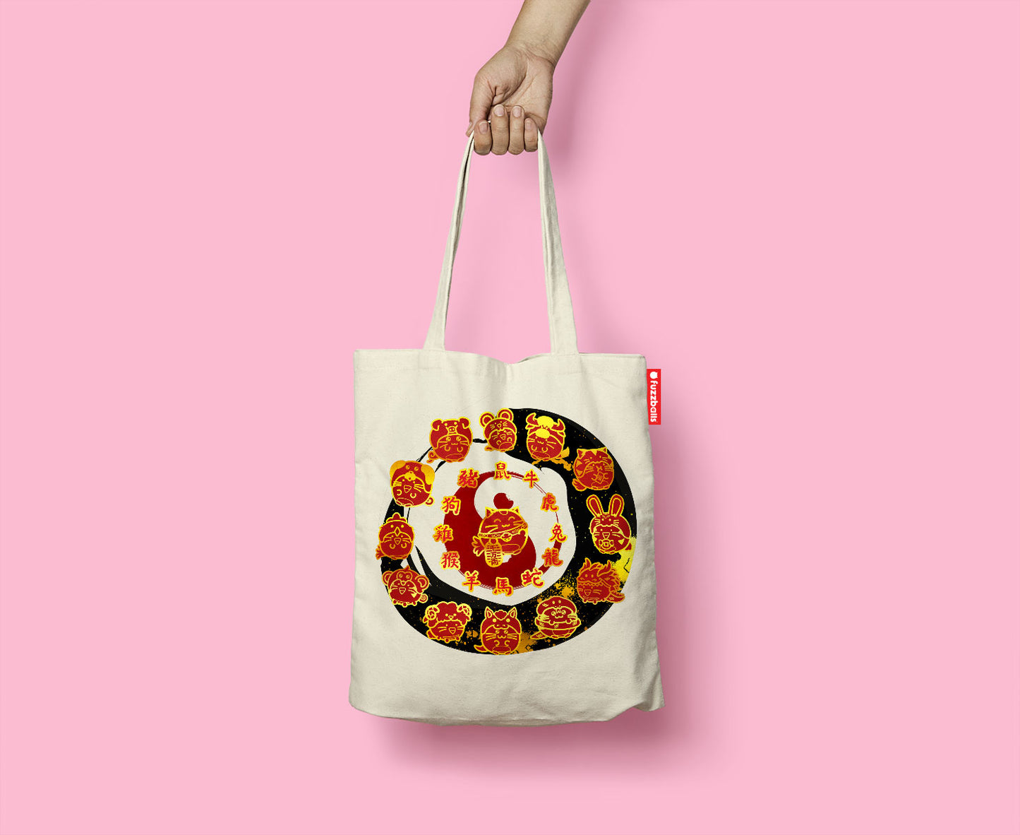 Chinese Zodiac Tote Bag