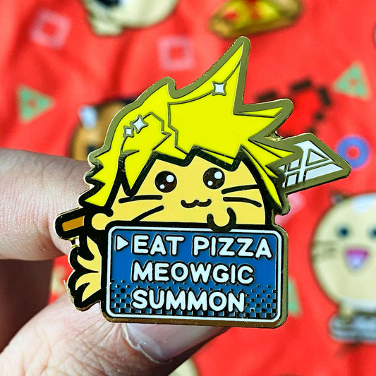 Clawd JRPG Enamel Pin