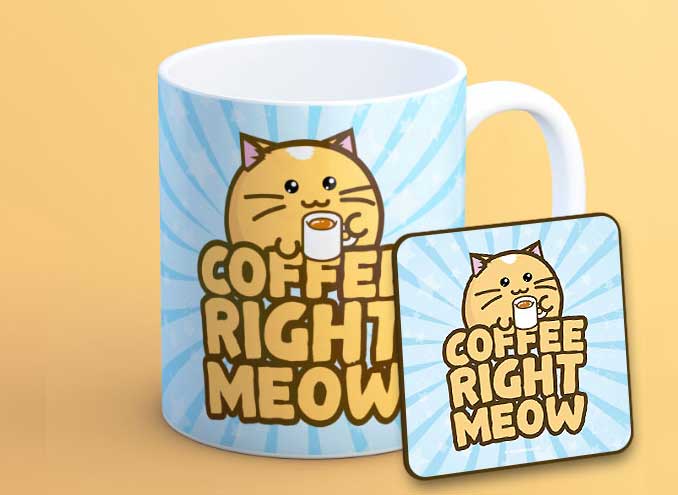 Coffee right meow Mug