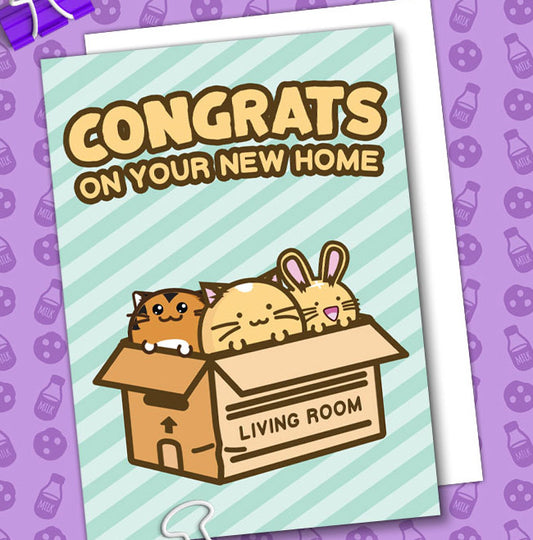 Congrats on your new home Card