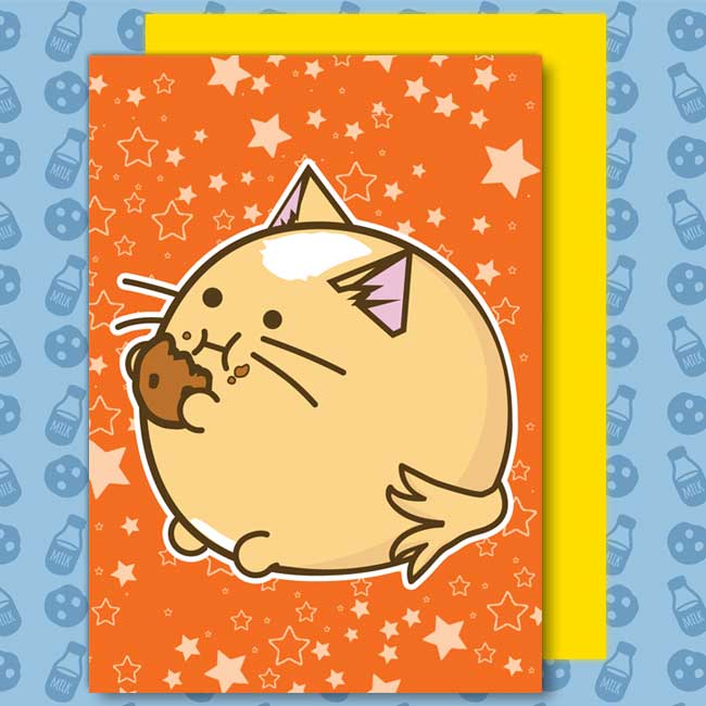 Cookie Cat Card