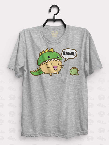 Dino Cat Rawr Shirt