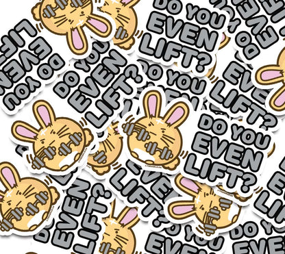 Do You Even Lift? Vinyl Sticker