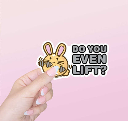 Do You Even Lift? Vinyl Sticker