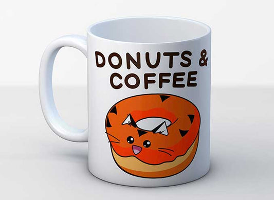 Donuts and Coffee Mug