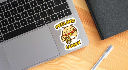 Feeling Lucky Vinyl Sticker