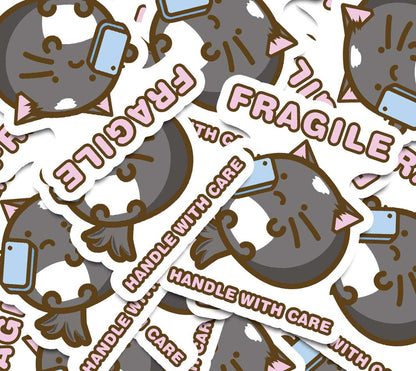 Fragile, Handle With Care Vinyl Sticker