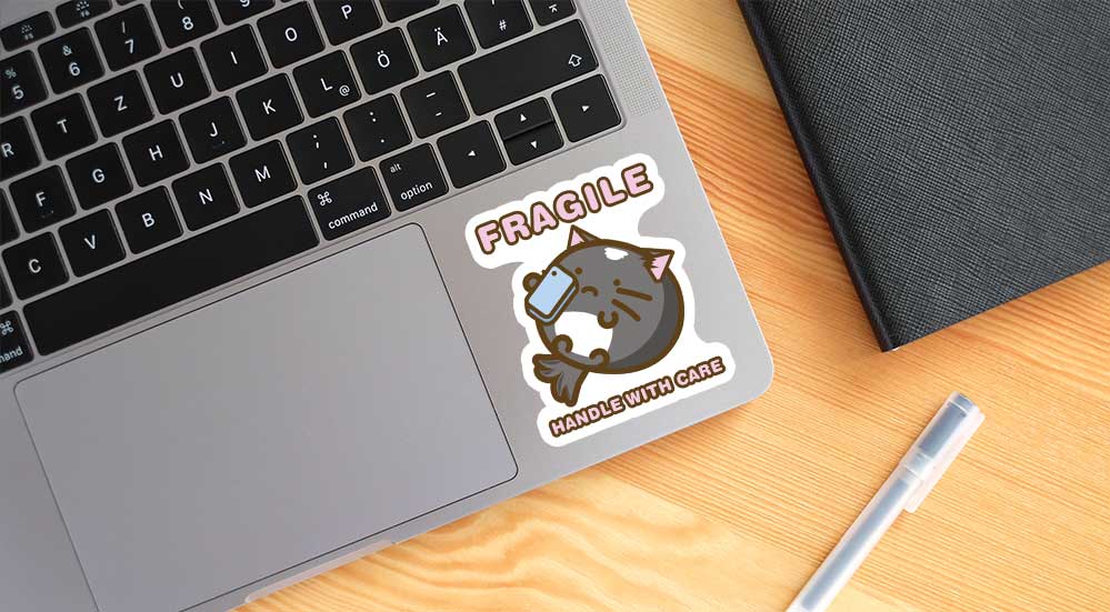 Fragile, Handle With Care Vinyl Sticker